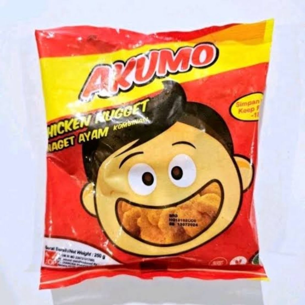 

akumo chicken nugget 250gr