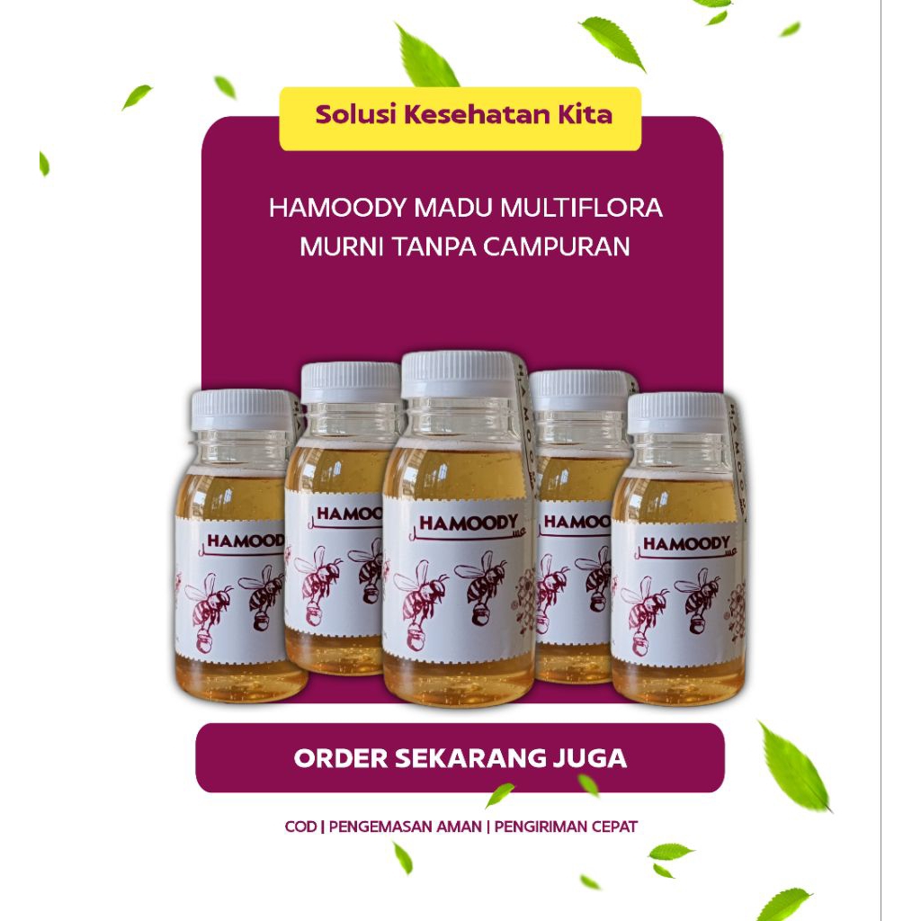 

Hamoody Madu Murni Pengganti Gula