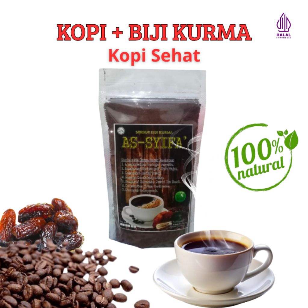 

kopi biji kurma asli original