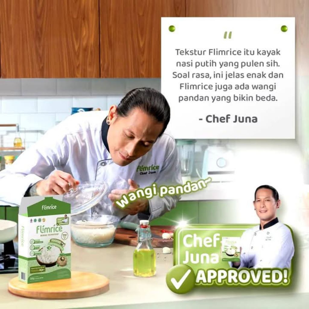 

Flimrice Nasi Shirataki Nasi Diet Rendah Kalori 1Box isi 7 Sachet