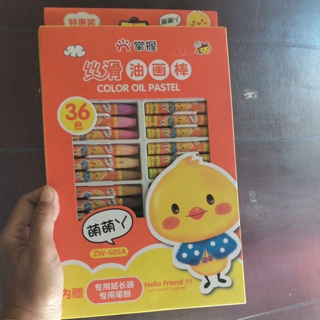 

Grasp Crayon Oil Pastel 36 warna