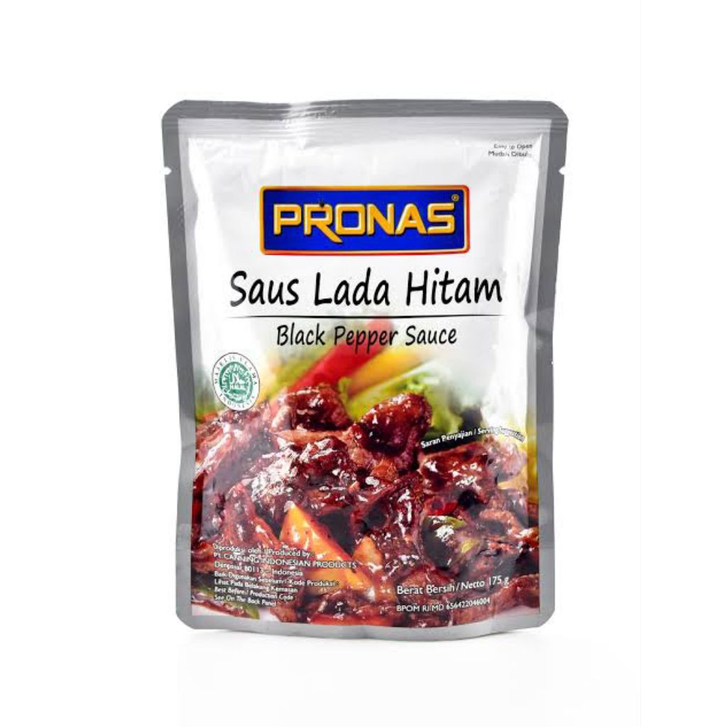 

Pronas Saus Lada Hitam 175 gram