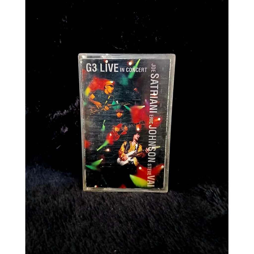 Kaset Pita G3 - Live in Concert (Steve Vai, Eric Johnson, Joe Sat)