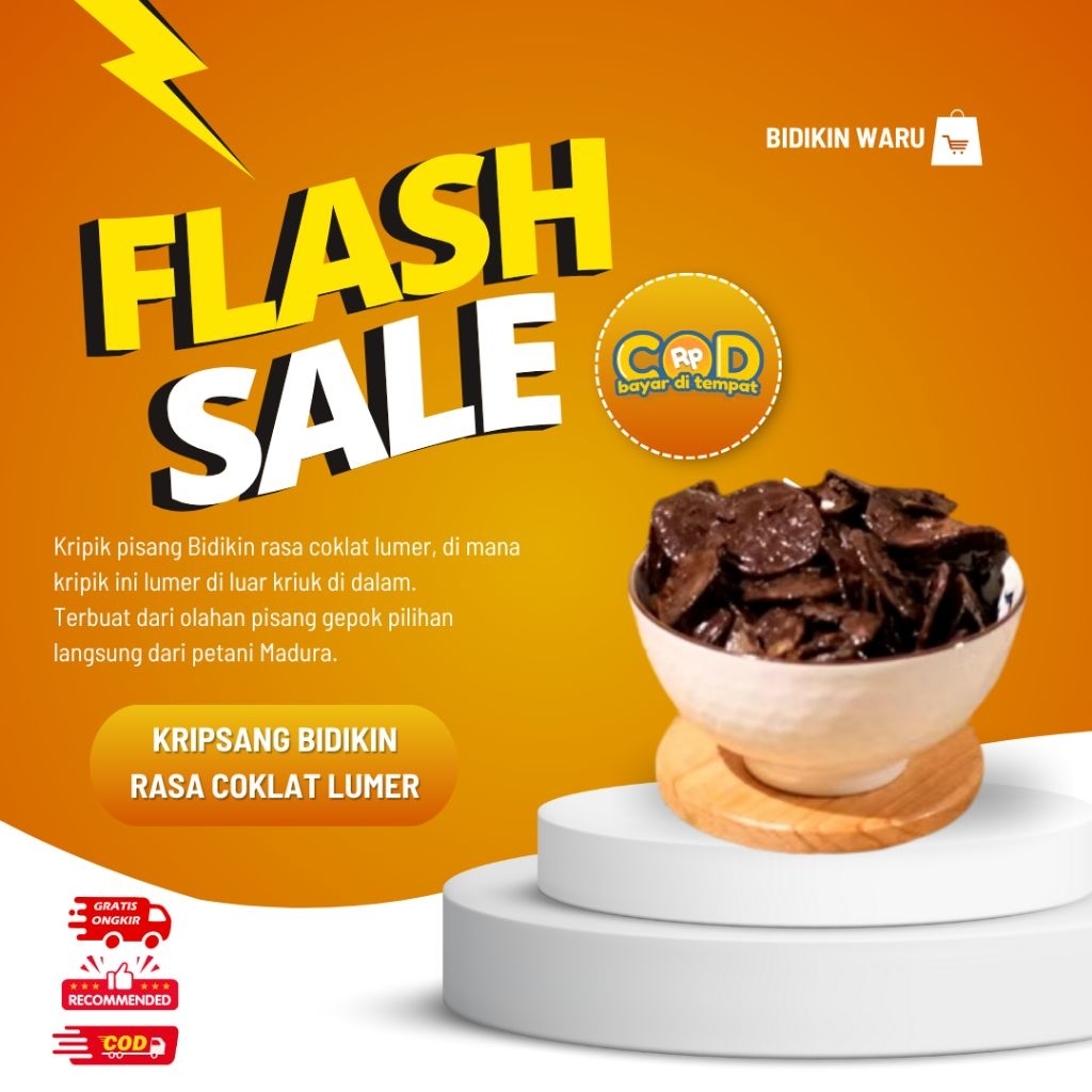 

KRIPIK PISANG GEPOK COKLAT LUMER KEMASAN TWINWALL