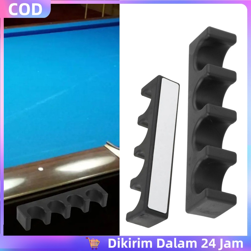 4lubang Holder Stick Billiard Cue Holder Tempat Cue Billiard Sandaran Stik Billiard Tempat Stik