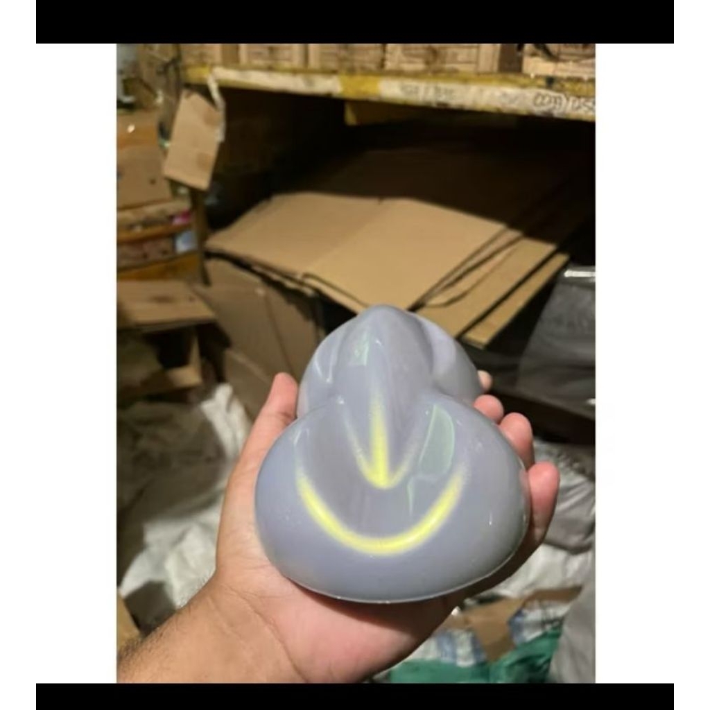 Cat Vanilla Gold Cat Abu abu Metalic gold Cat Motor Mobil 500ml