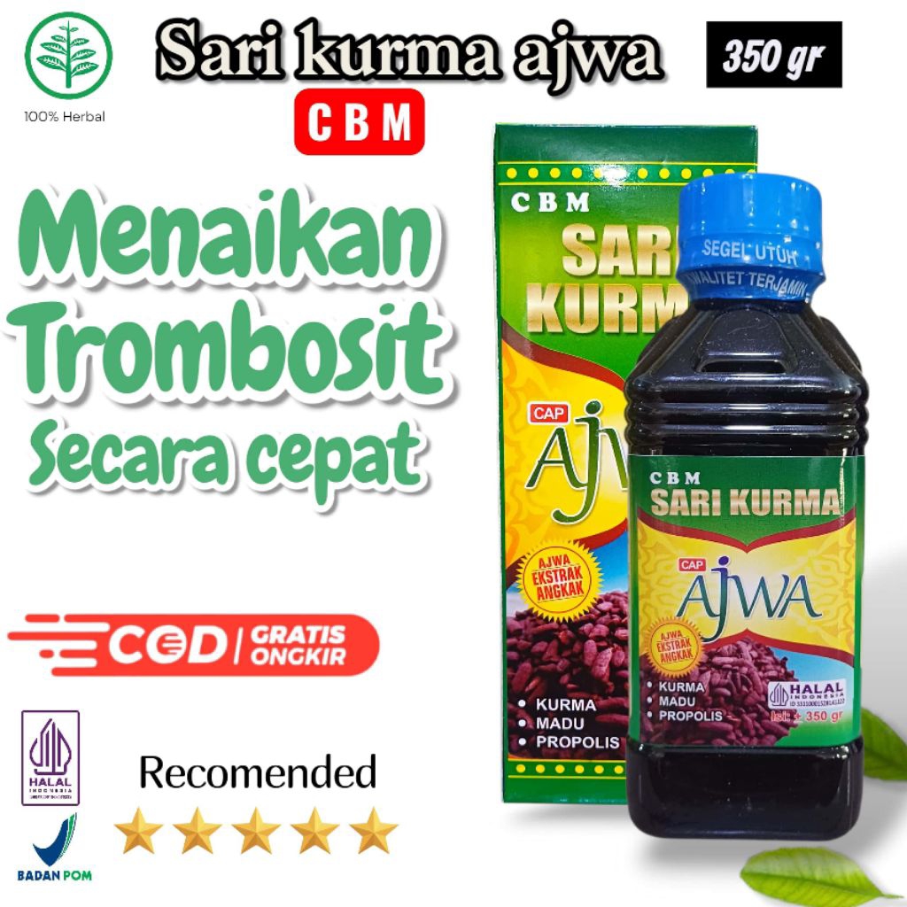 

Sari Kurma/Sari Kurma cap Ajwa CBM Original