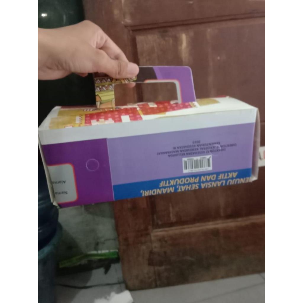 box burung kandang burung bahan kertas