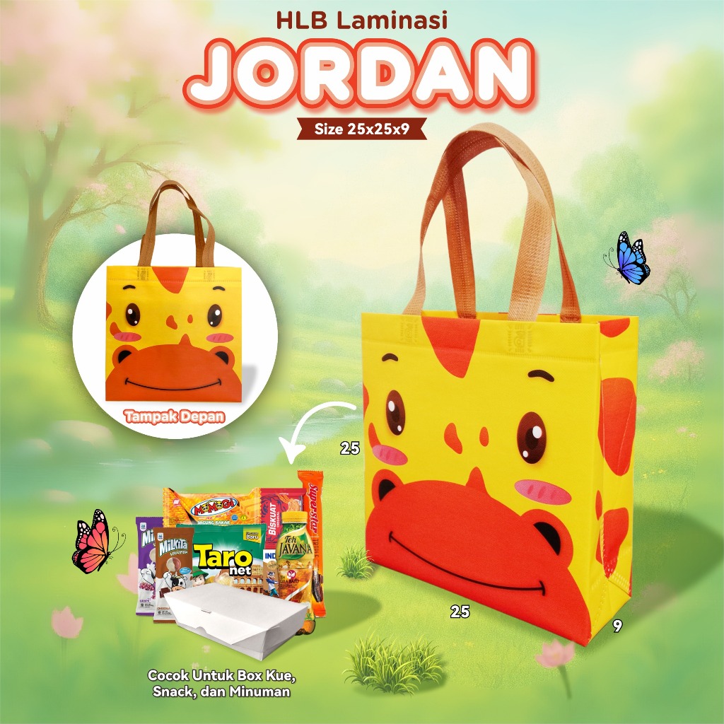 

[BISA INSTAN] FLASH SALE !! Tas Ultah Anak | Birthday Gift |Goodiebag Ulang Tahun | Tas Laminasi tebal | Tas Laminasi Ulang Tahun 25x25x09