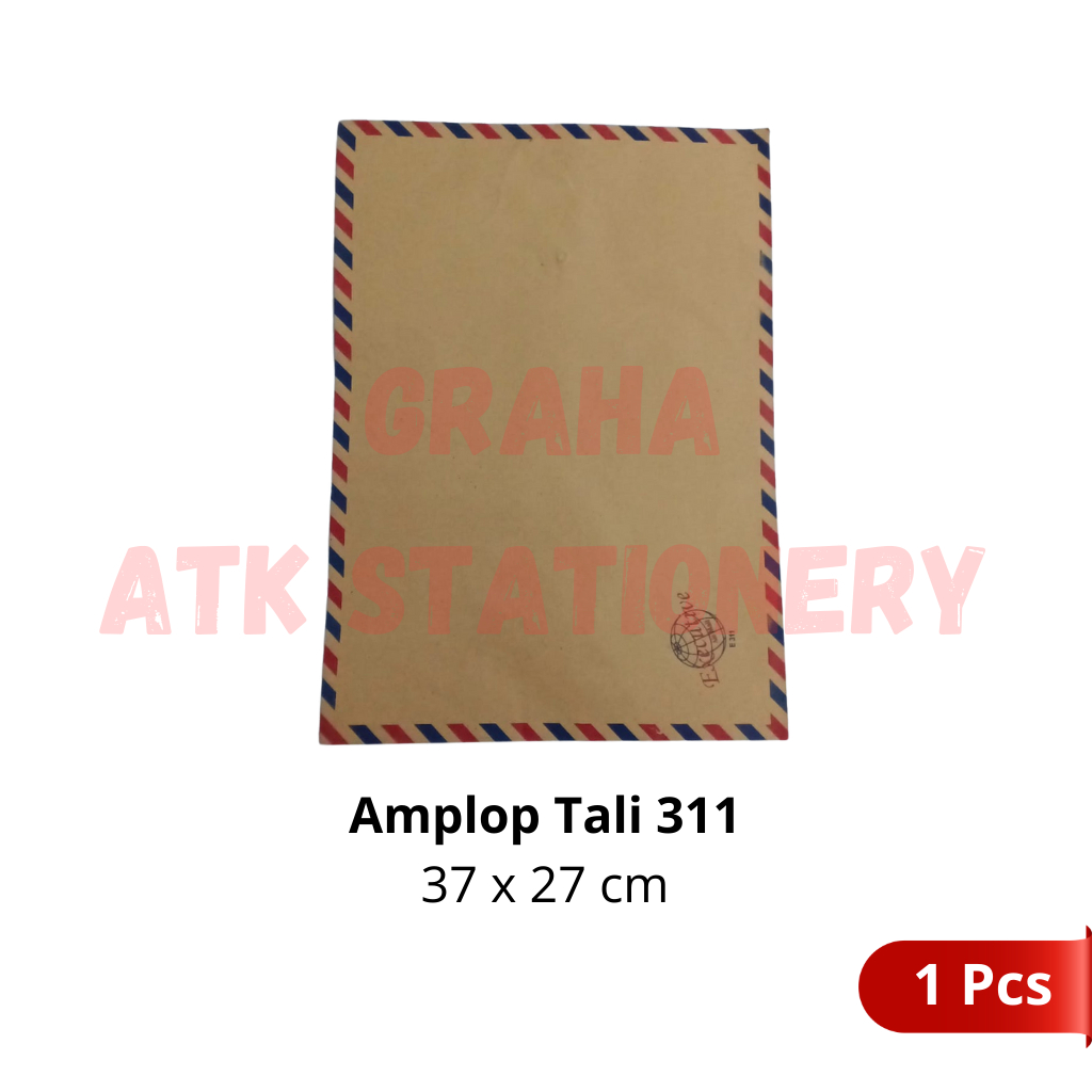 

[1 Bungkus] Amplop Tali Coklat Executive 311 Airmail 37x27cm / Map Coklat Tali Executive 311