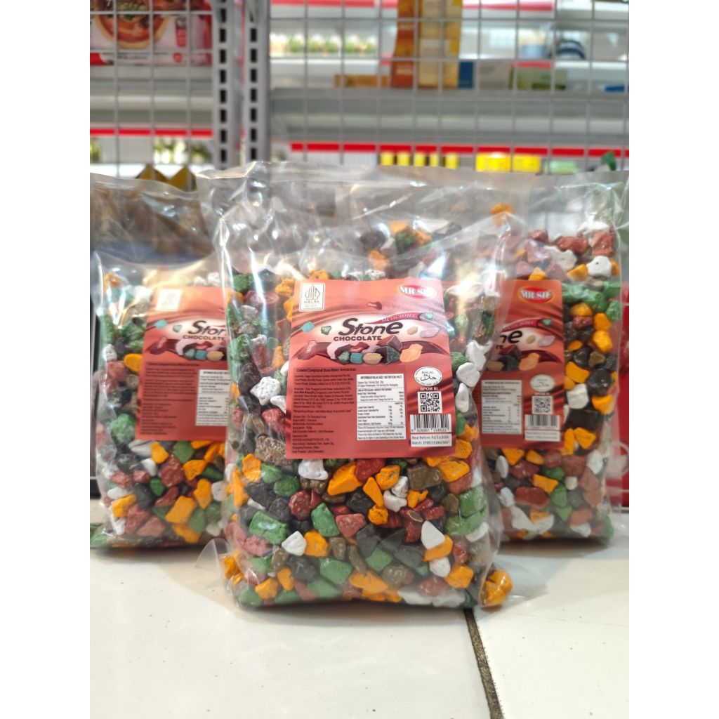 

Cokelat kerikil 1kg / Permen Cokelat Batu Arab 1kg / Coklat Batu 1kg