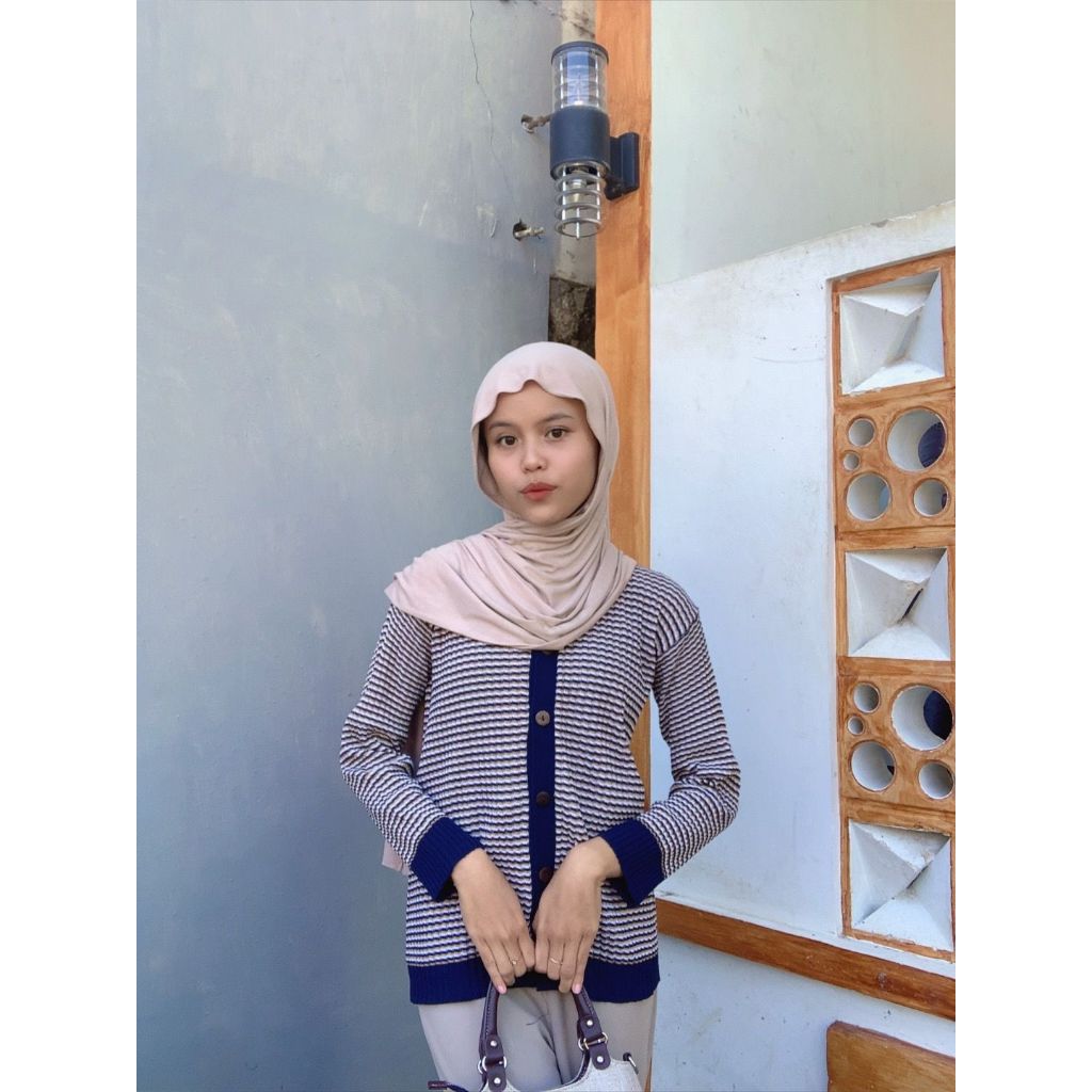 Motif Cardigan Rajut | Cardigan Motif Rajut Wanita