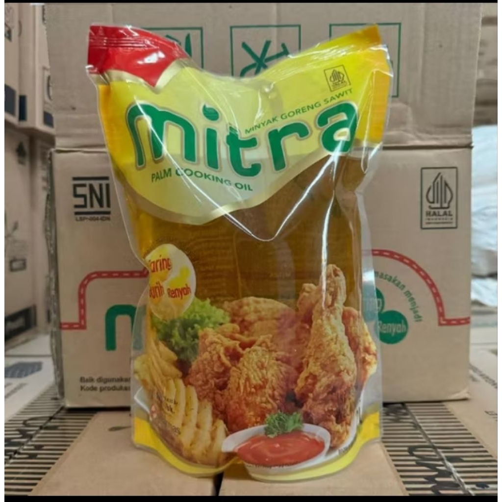 

Minyak mitra 2 liter 1 dus isi 6