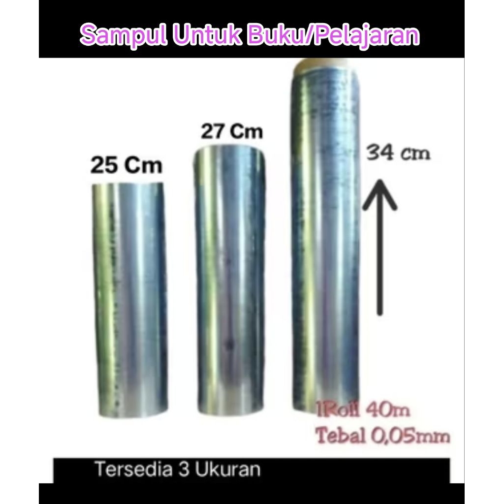 

Sampul Untuk Buku Pelajaran Sampul Mika Rol Plastik Transparan