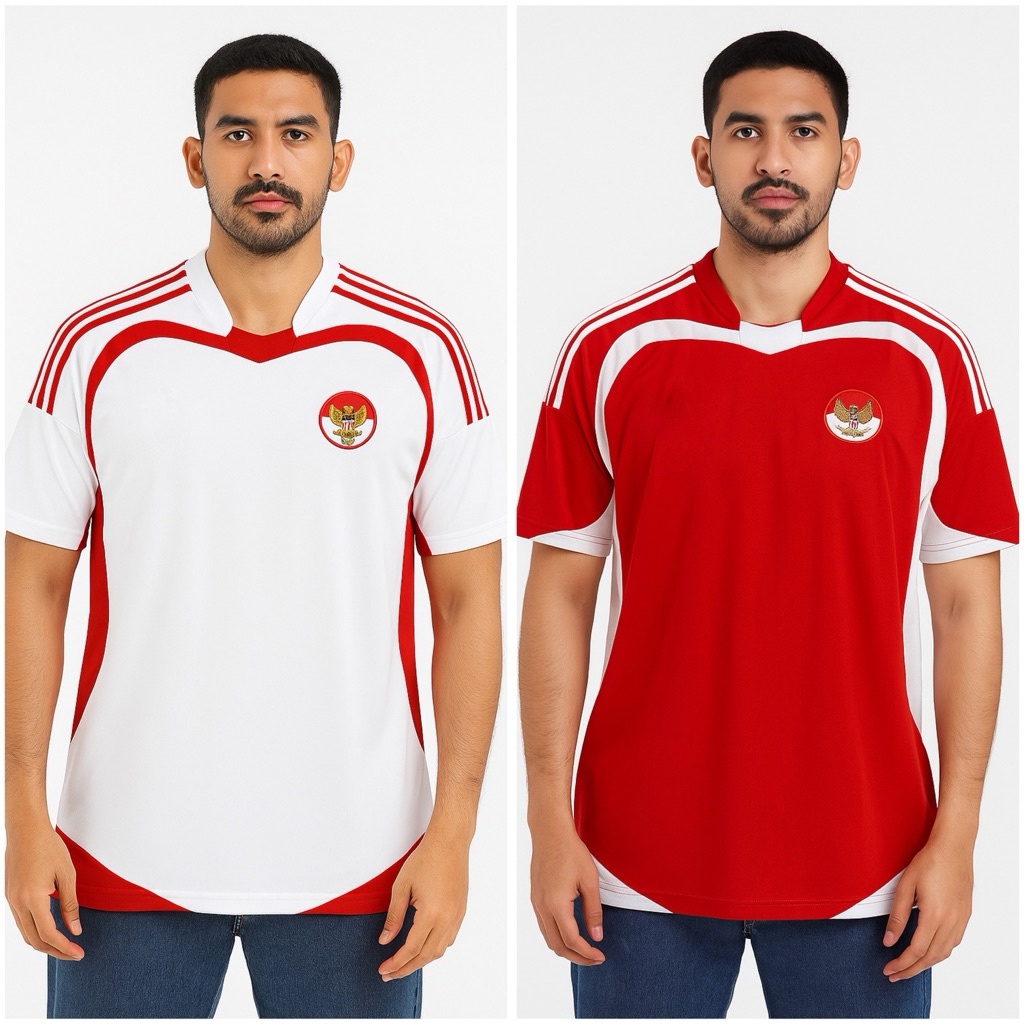 JERSEY BOLA INDONESIA HOME 2004
