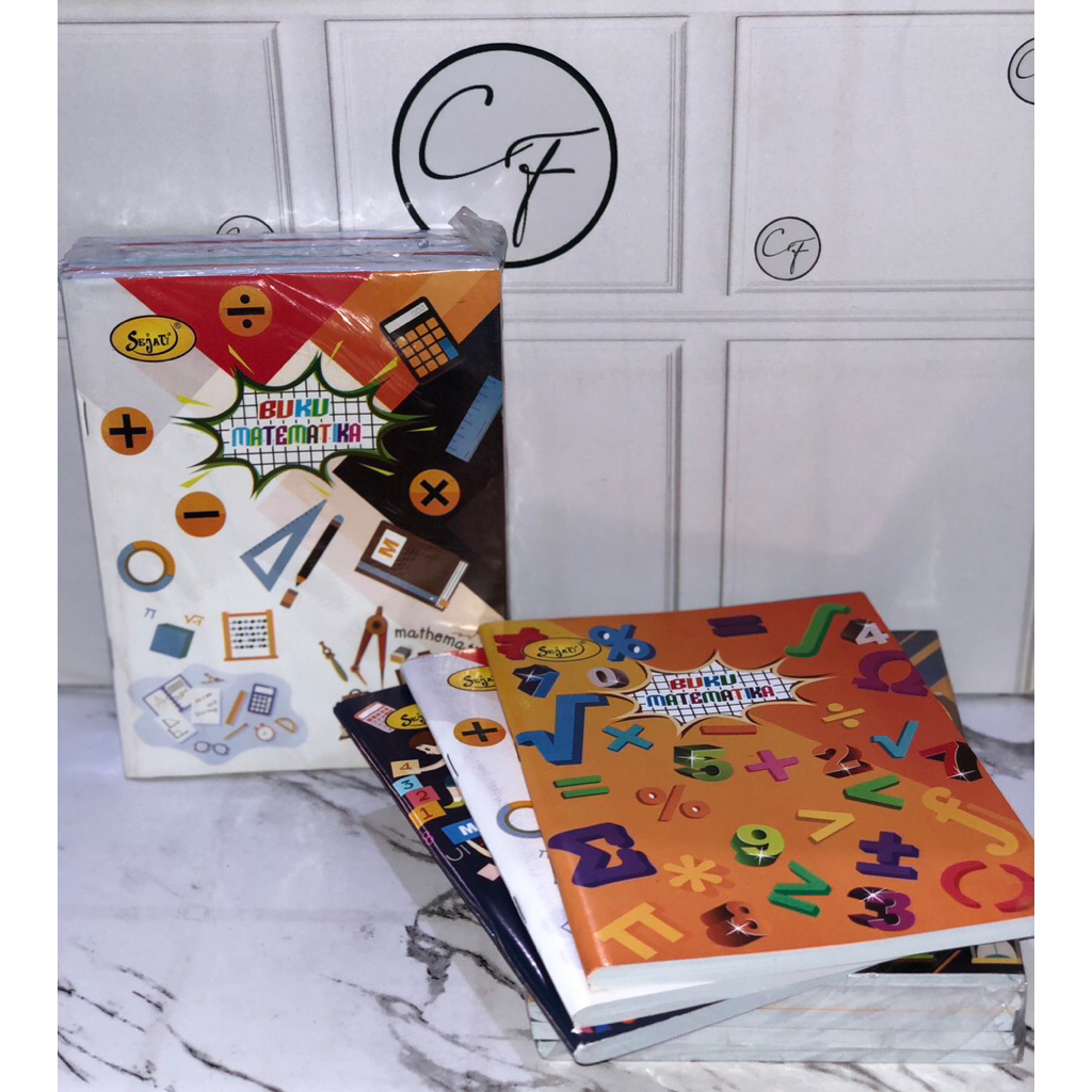 

N/A Buku Tulis KOTAK KECIL SEJATI 98 Lembar Buku Matematika Notebook Sekolah A5 Kwarto