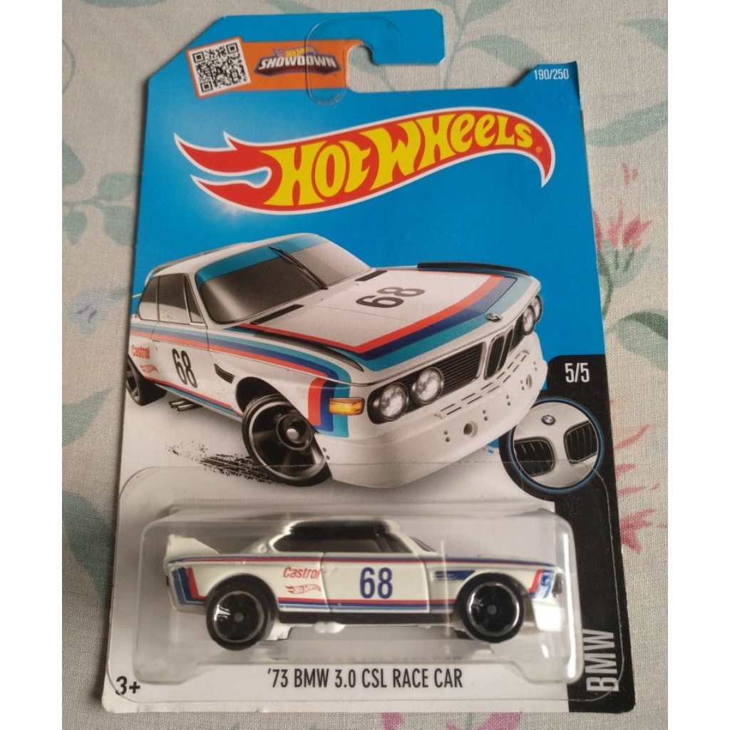 Hot wheels 73 BMW 3.0 CSL Race Car - white