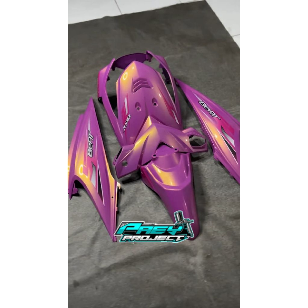 full body halus Beat karbu ungu lembayung gold