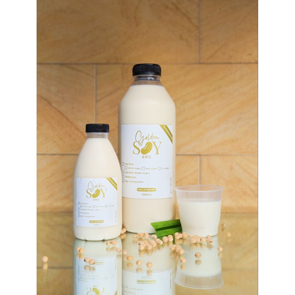 

susu kacang kedelai homemade