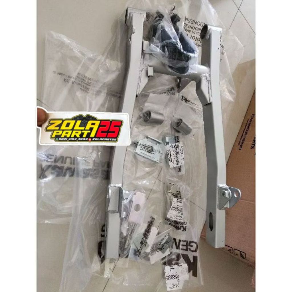 kawasaki kaze r ARM KAZE R AREM KAZE R SWING ARM KAZE ORIGINAL KAWASAKI SET PRINTILAN