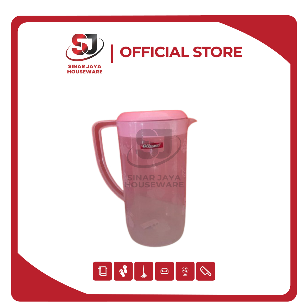 ESKAN HARUKA TRANS GOPLAST/eskan cantik/eskan plastik/teko air/eskan transparan