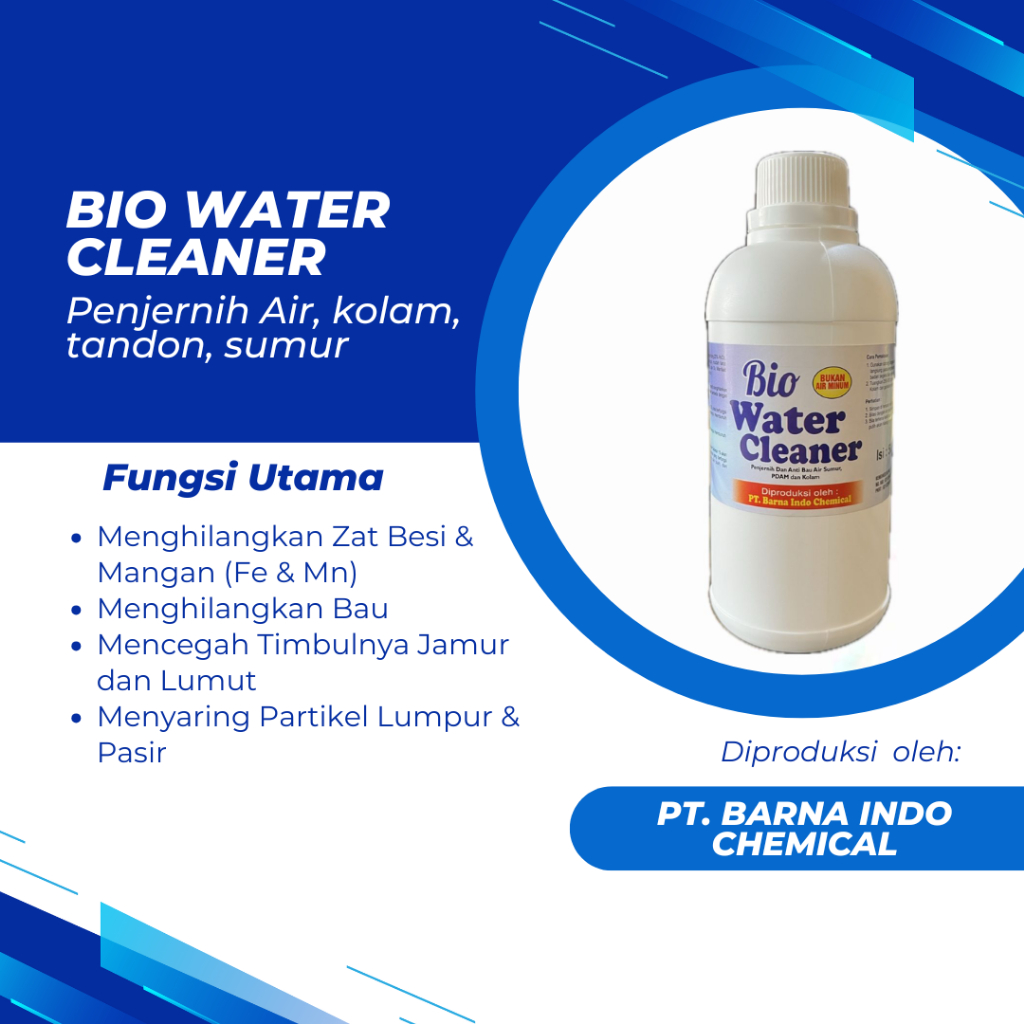 Bio Water Cleaner Penjernih / Pembersih Air Kolam, Tandon, Sumur