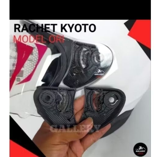 Rachet helm atau kupingan helm untuk helm Kyoto / INK Dynamic / INK Metro