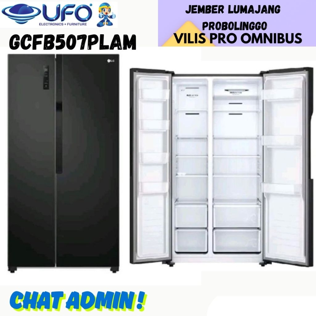LG GCFB507PLAM KULKAS LEMARI ES SIDE BY SIDE SBS