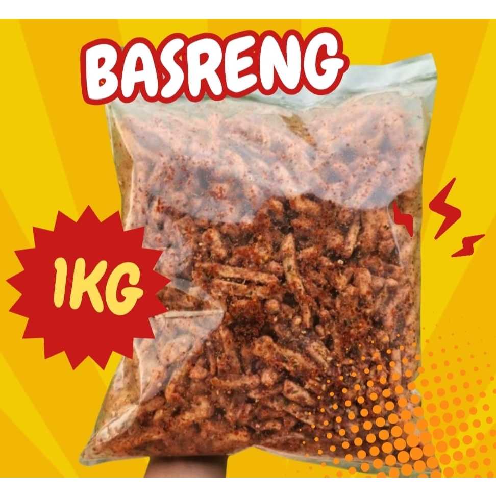 

BASRENG PEDAS DAUN JERUK VIRAL 1KG BUMBU MELIMPAH EXSTRA PEDAS DAUN JERUK MURAH ENAK