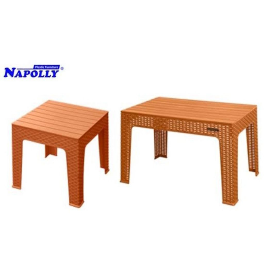 MEJA PLASTIK NAPOLI/ MEJA TERAS/MEJA BUAT ANGKRINGAN