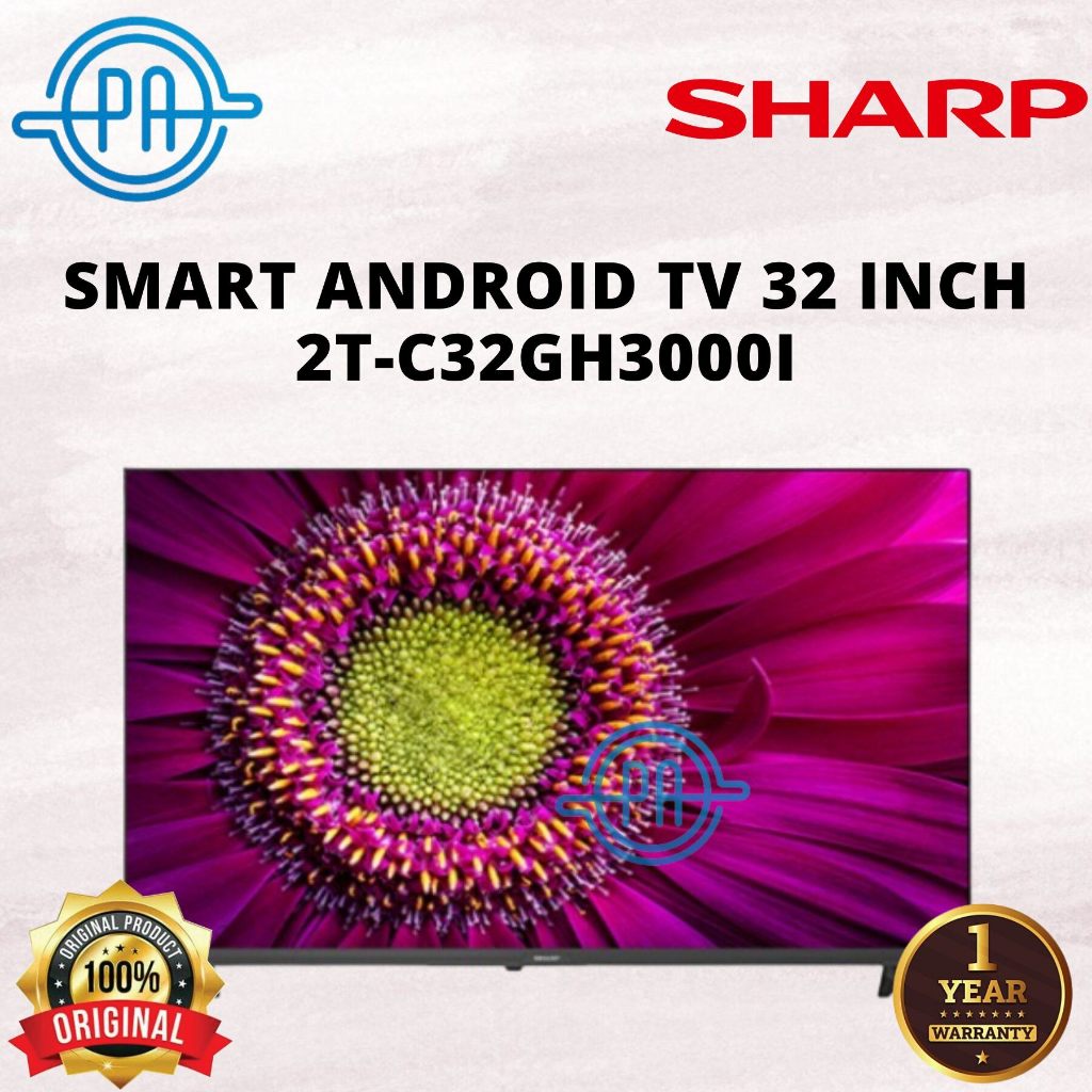LED TV ANDROID GOOGLE SMART TV SHARP  2TC32GH3000I/ 32" 2TC 32GH3000 ANDROID GOOGLE TV SHARP 32INCH