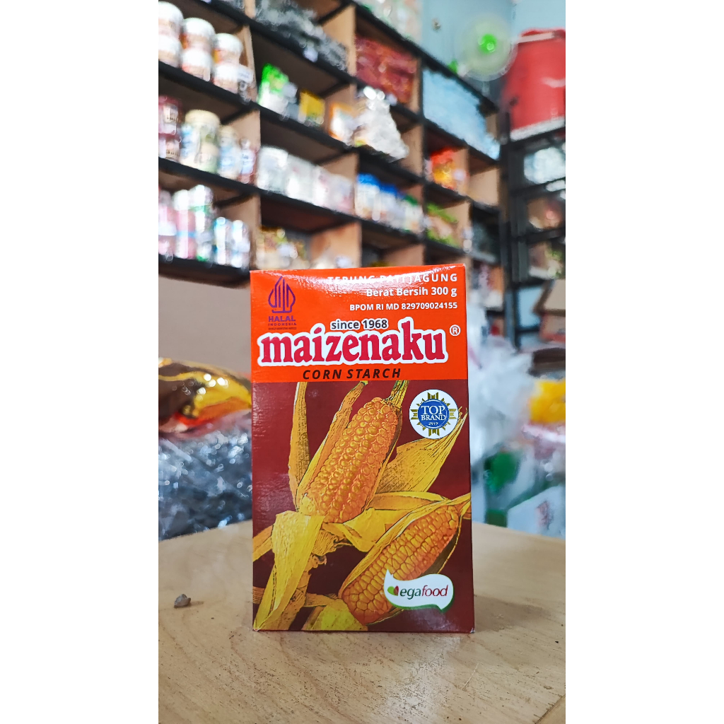 

Tepung Pati Jagung Maizenaku Corn Starch 300 Gr