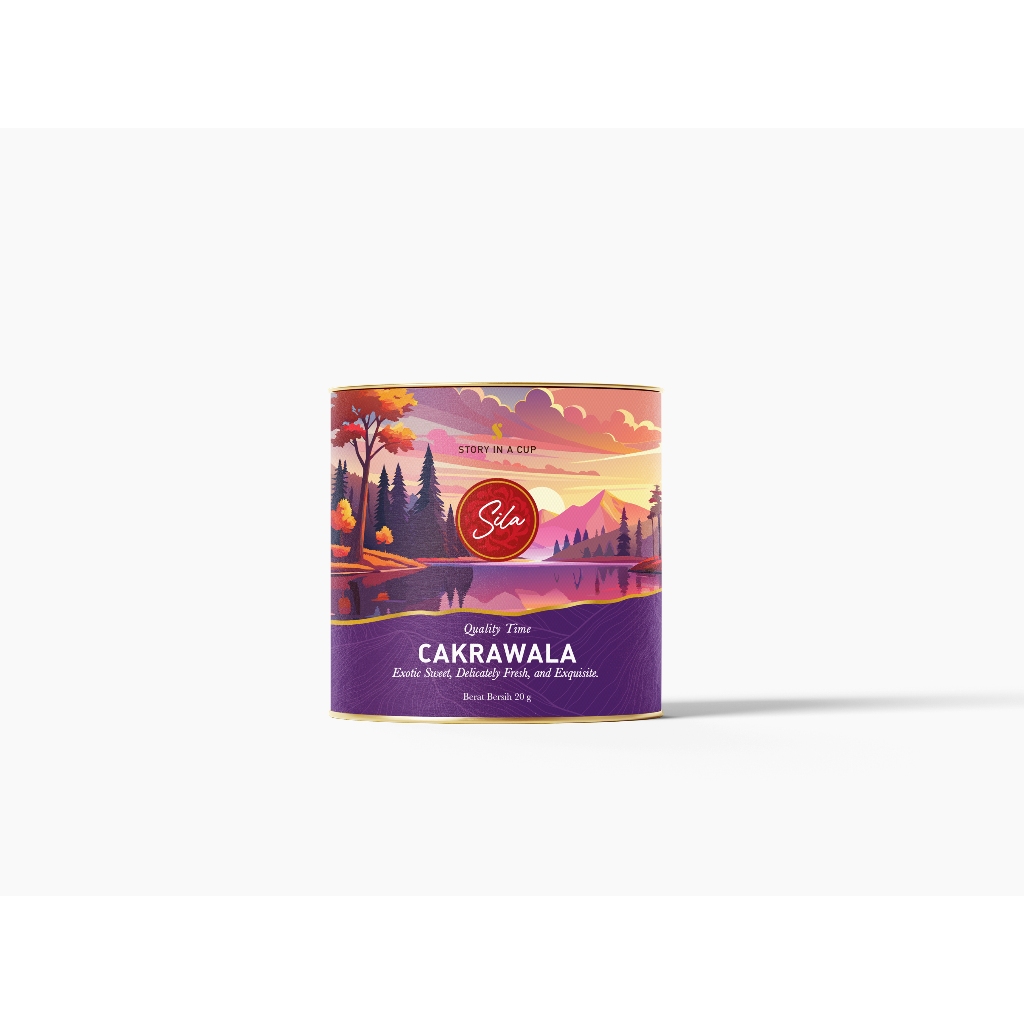 

Sila Artisan Tea | Cakrawala | Canister Mini | Teh Premium | Green Tea