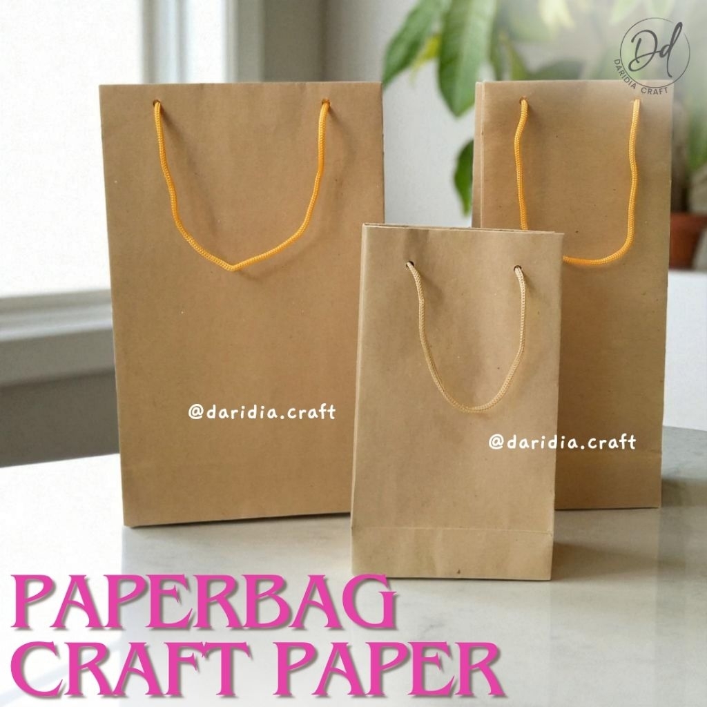 

Paper Bag Kertas Kraft Tebal 150gsm
