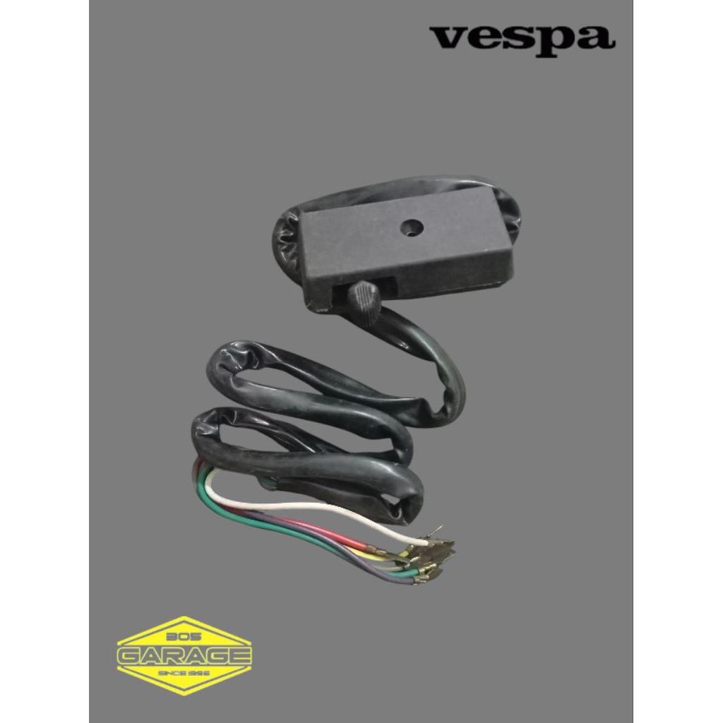 saklar sen sein kiri vespa px150 ps150 old nos kondisi baru