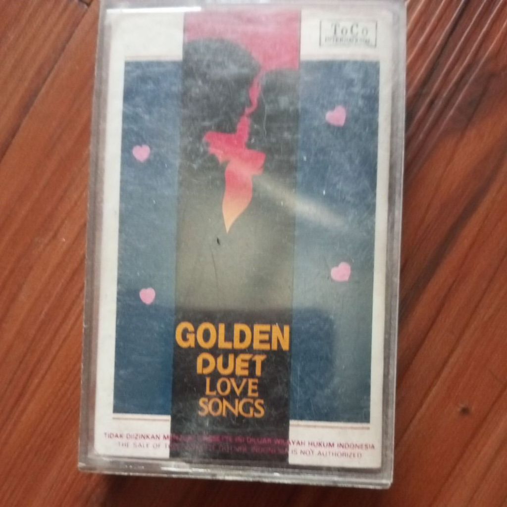 Kaset Pita Golden Duet Love Song