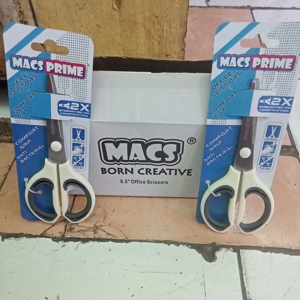 

gunting macs born creative scissors 6,5" / pcs