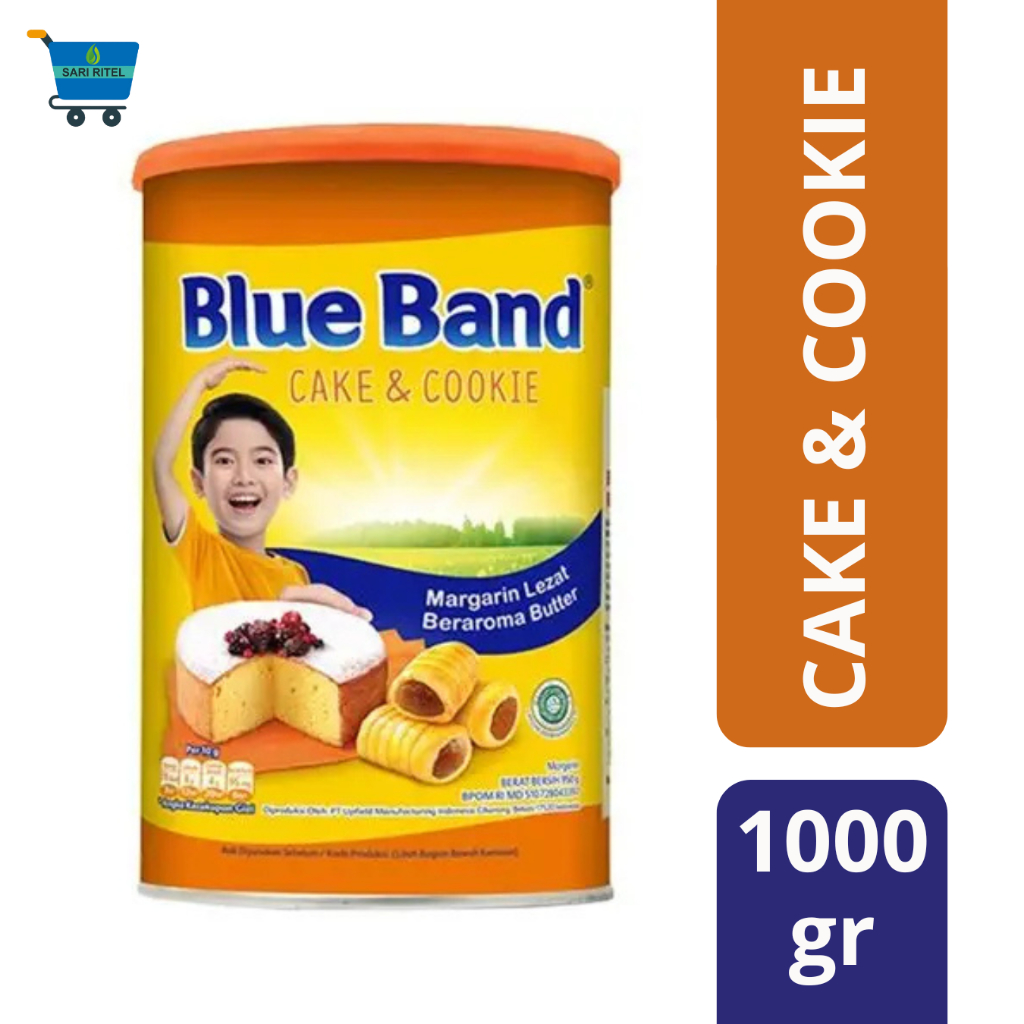 

Blue Band Cake & Cookies 1kg / Blue Band Cake Cookies