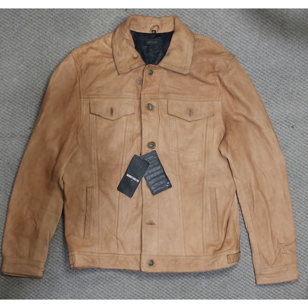 TRUCKER LEVIS LEATHER JACKET