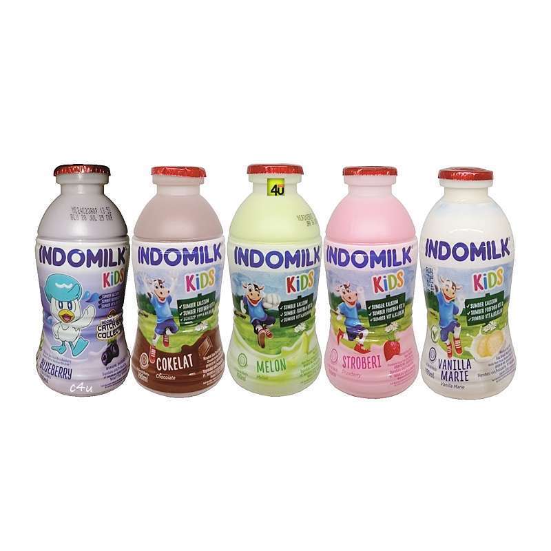 

Susu Indomilk Botol All Variant 190 ml