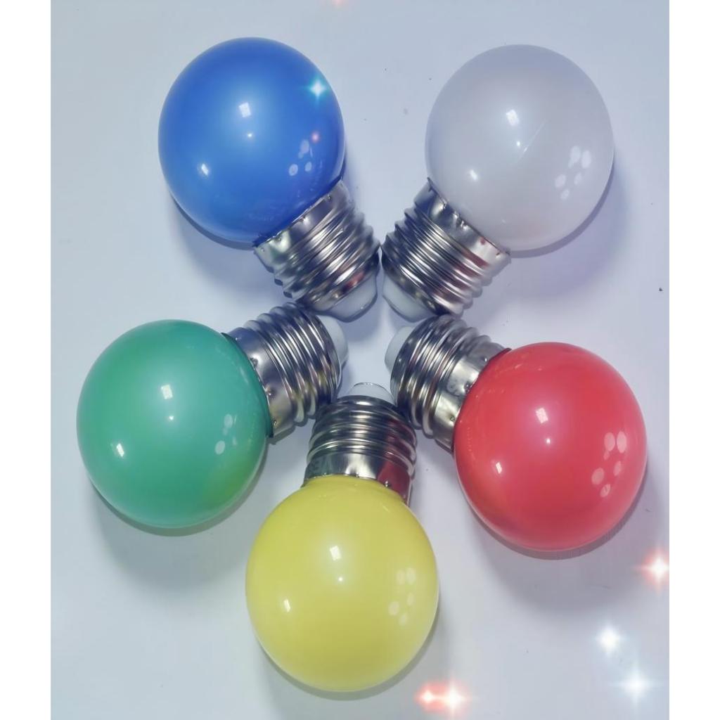 Lampu LED bohlam warna warni colorball  Jastec