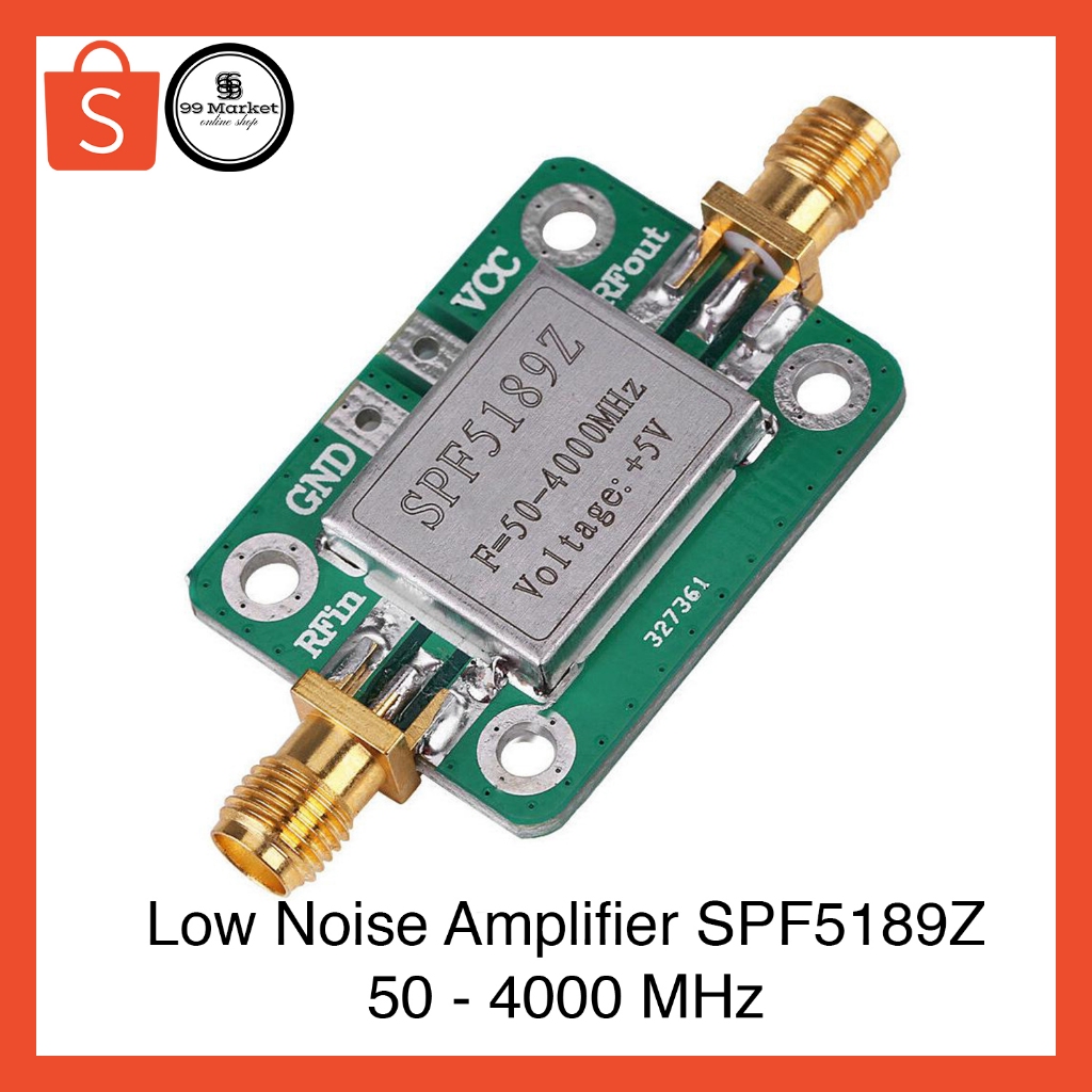 SPF5189Z LNA 50-4000MHz Low Noise Amplifier SPF5189 RF Ham Radio HackRF RTLSDR RTL-SDR RTL SDR