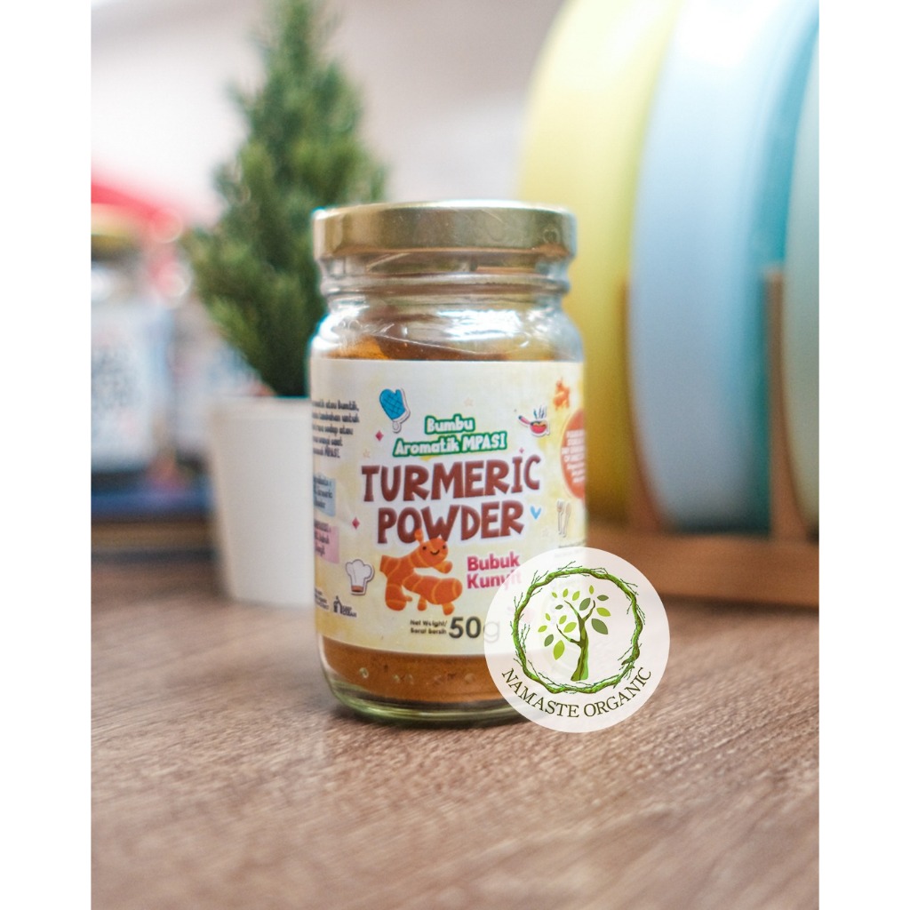 

BUMBU AROMATIK MPASI TURMERIC POWDER - BUBUK KUNYIT 50GR