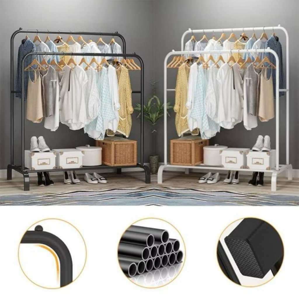 Stand hanger double