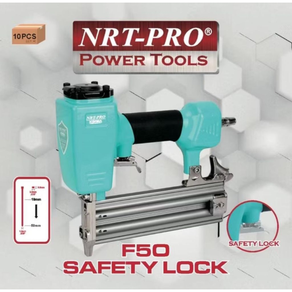

Alat Paku Tembak Staples Angin Air Nailer Gun F50 NRT PRO