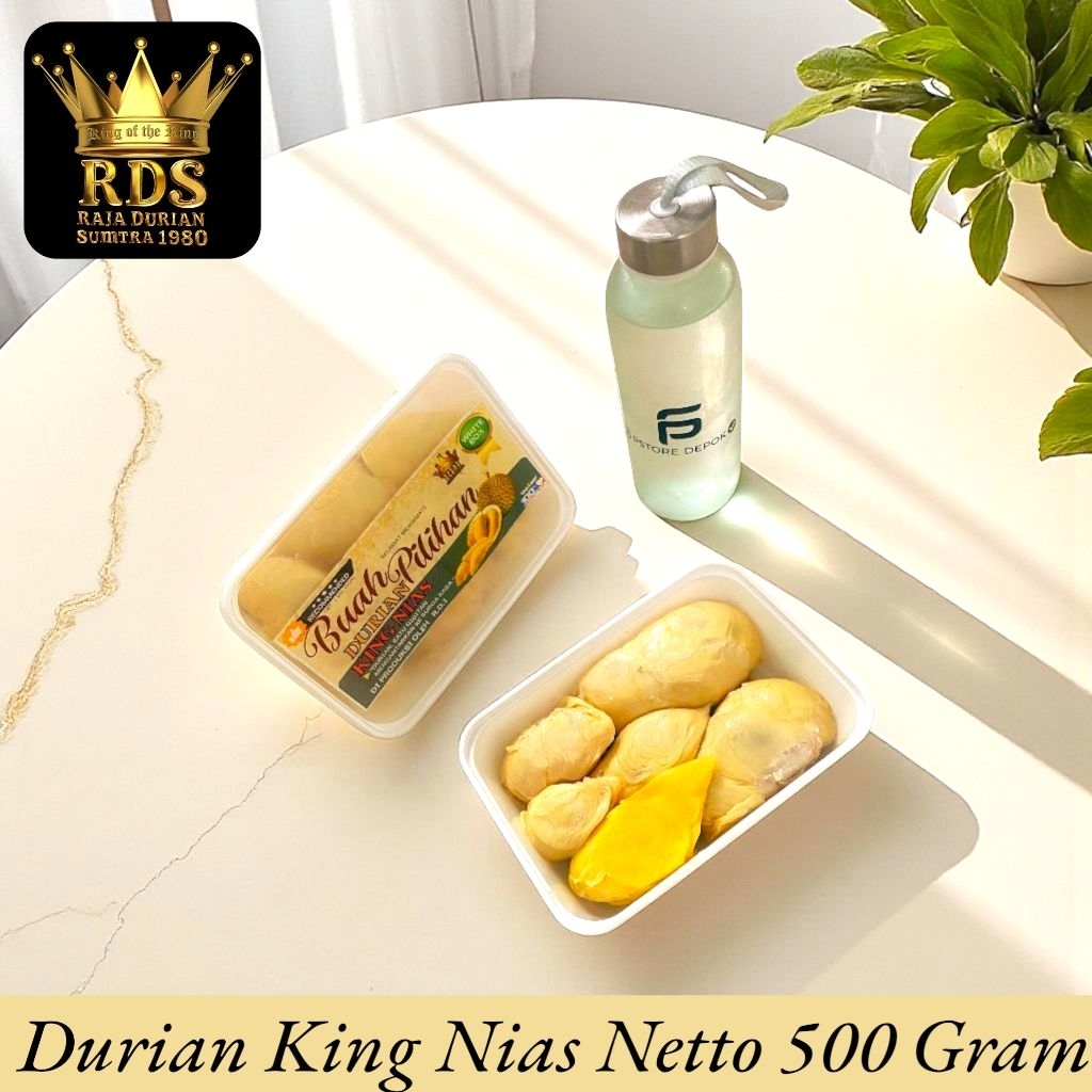 

Durian King Lokal Nias Premium || Durian Sumatera Utara frozen Netto 500 Gram