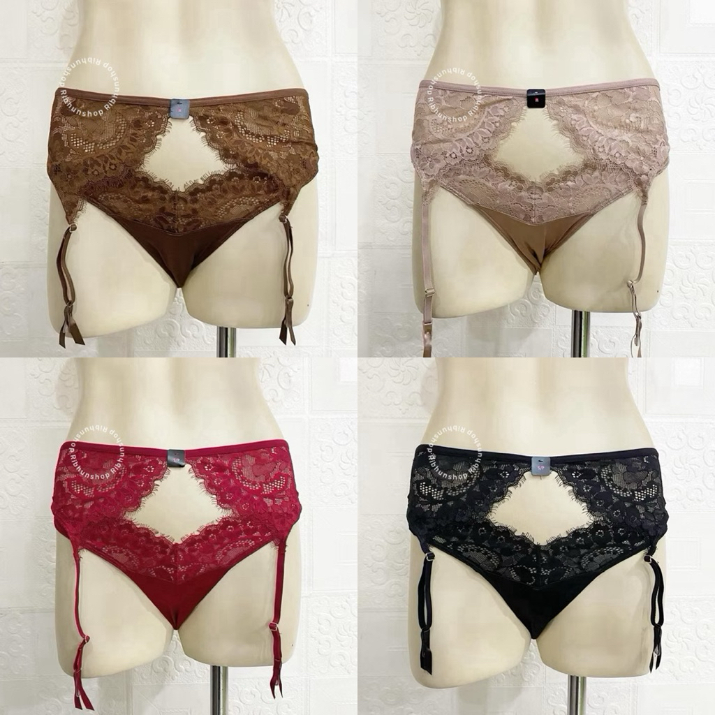 La Senza  High Waist Cheeky Garter Panty Size S M L (Hanya Panty)11195897