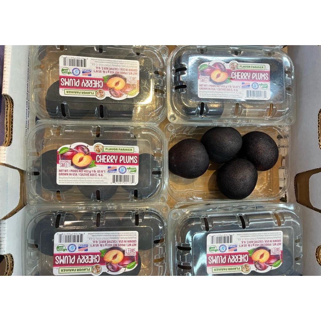Plum Black Cherry | Plum Cherry Impor Fresh | Pack