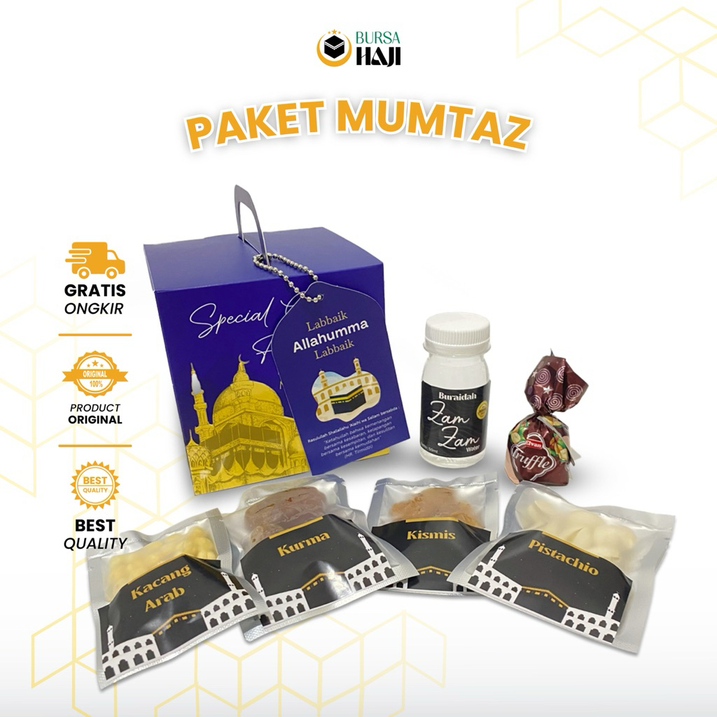 

PAKET OLEH OLEH HAJI DAN UMROH EKSKLUSIF MUMTAZ/PAKET OLEH OLEH PREMIUM