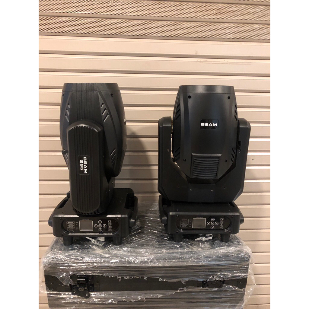 Beam 295W RGB Full Color Double Prisma Moving Head + Hardcase